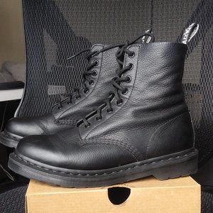 Dr. Martens 1460 Pascal Mono W9 Lace Up Boots Black
